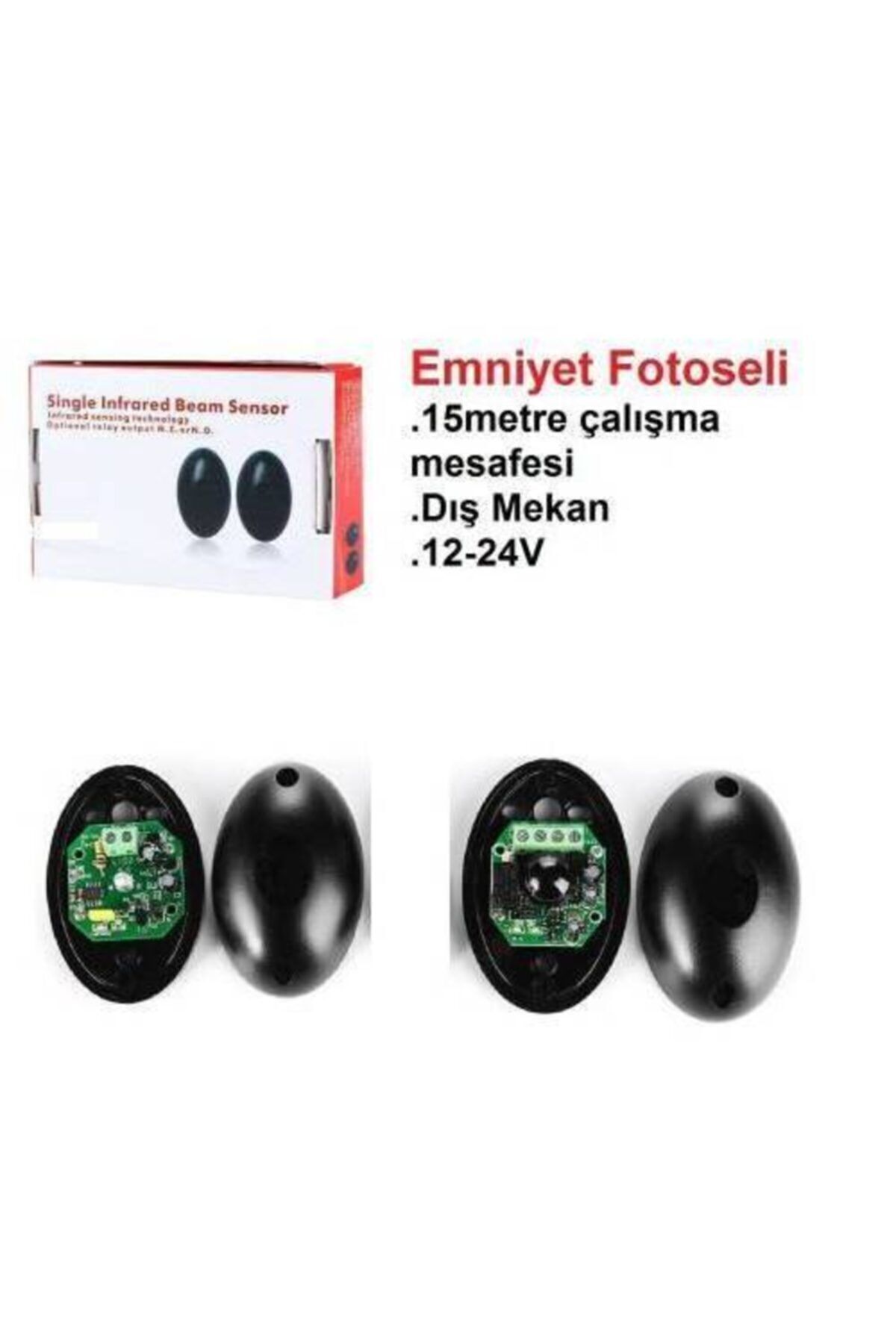 Fotosel Garaj, Bariyer, Kapı Ve Pencere Emniyet Fotoseli (algetek)